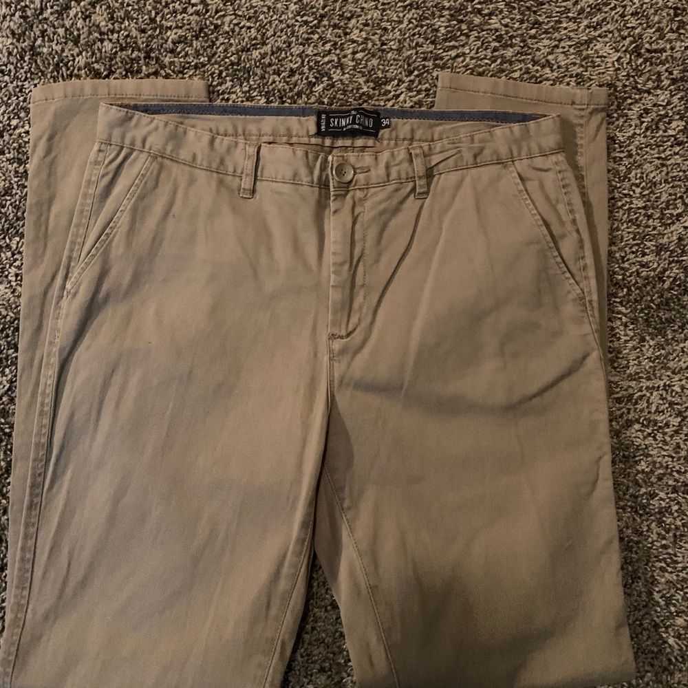 Khaki chinos